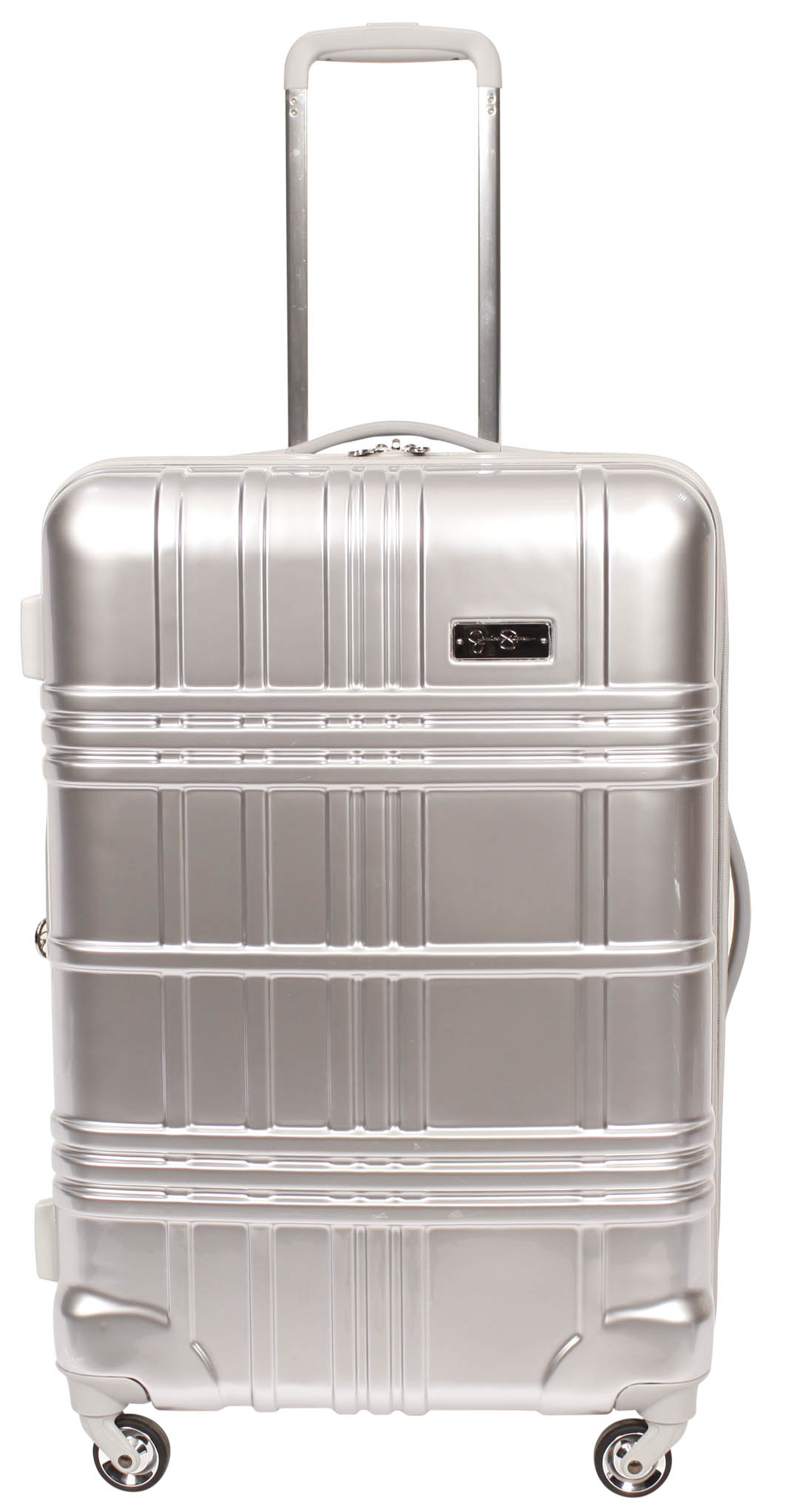 Jessica Simpson Jewel Plaid 24Inch Expandable Upright Softside Luggage